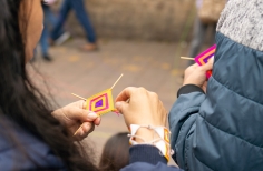 Feria de tejido de mujeres rurales en Usme