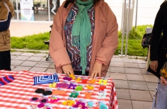 Feria de tejido de mujeres rurales en Usme