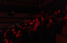 Proyección de las películas durante la celebración de los 52 años de la Cinemateca de Bogotá.