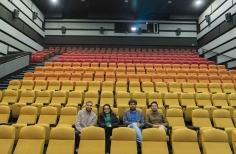 Gerente de las artes audiovisuales, equipo cinemateca y curadores del Ciclo Horizontes 2023.