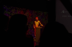 Performance durante la Toma Rosa 2023