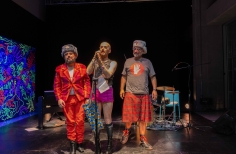 Performance durante la Toma Rosa 2023