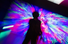 Performance durante la Toma Rosa 2023