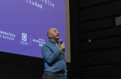 Proyección de los cortometrajes en la franja local