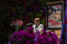 Performance durante la Toma Rosa 2023