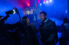 Gerente de Artes Audiovisuales en la inauguraciíon del Ciclo Rosa 2023