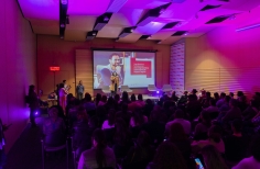 Charla sostenibilidad en el set por parte de la comisión fílmica de Bogotá en el BAM 2023