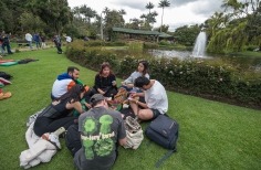 Picnic literario en el Jardín Botánico