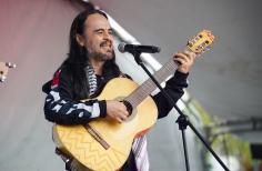 Toma artística por la paz