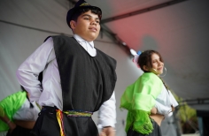 Toma artística por la paz