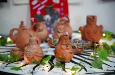Toma artística por la paz