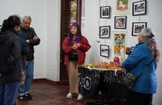Toma artística por la paz