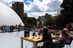 Socialización Becas Radio Comunitaria