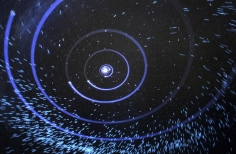 Lanzamiento Película Astronomía a gran escala. Planetario.