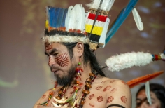 Danza indígena Teatro Jorge Eliécer Gaitán