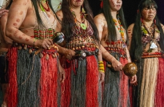 Danza indígena Teatro Jorge Eliécer Gaitán