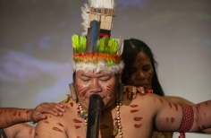 Danza indígena Teatro Jorge Eliécer Gaitán