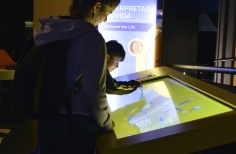 Planetario nocturno.