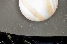 Planetario nocturno.