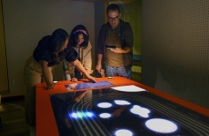 Planetario nocturno.