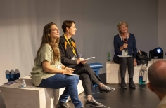 Charla María Clara Parias, Ana Roda Libro al viento Filbo - Corferias