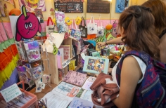 Zona de arte y emprendimiento - Dibujópolis - Arte a la KY - FILBO - Corferias