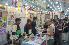 Zona de arte y emprendimiento - Dibujópolis - Arte a la KY - FILBO - Corferias