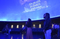 Celebración día mundial de los océanos. Planetario