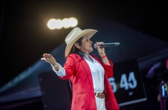 Joropo al parque. Amanda Betancourt, la dulzura del joropo