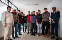 visita a grabar el contenido de redes sociales de mayo - Hospital Santa Clara