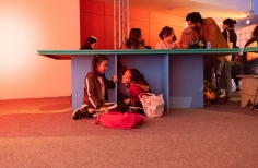 Crea un libro abierto, Corferias - Pabellon alcaldia - zona de talleres