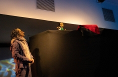 Obra de teatro Discurso contra los poderes de Antonin Artaud a cargo de La libélula dorada