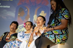 Cubrimiento Semana Internacional de la Educación Artística CREA lugar SALA GAITAN