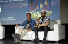 Cubrimiento Semana Internacional de la Educación Artística CREA lugar SALA GAITAN