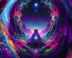 Ilustración Alicia en el jardín de las maravillas Planetario