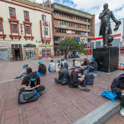 Maratón de dibujo Fiesta de Bogotá