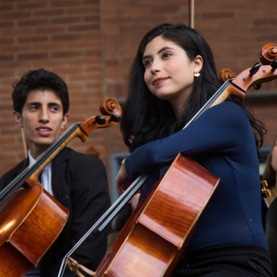 Concierto fusion filarmonica juvenil y grupo Cimarron
