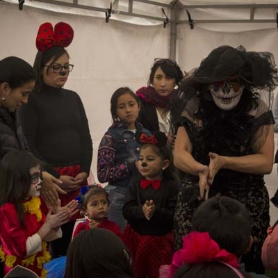 Fiesta de los niños en el Teatro El Parque