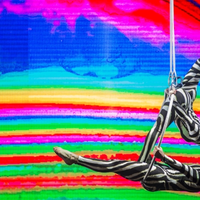 Underwater Bubble Show.