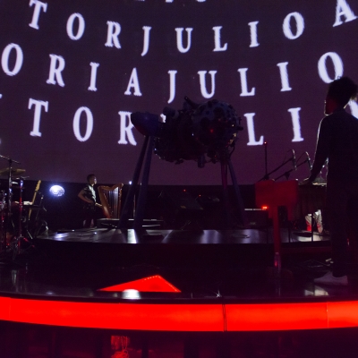 Julio Victoria en el Planetario de Bogotá