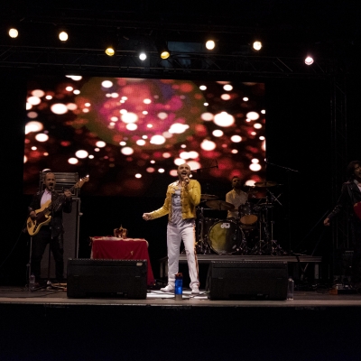 Lunada en La Media Torta con el show Yo no me llamo Freddie Mercury de Camilo Colmenares y la Misión Quynza del Planetario de Bogotá