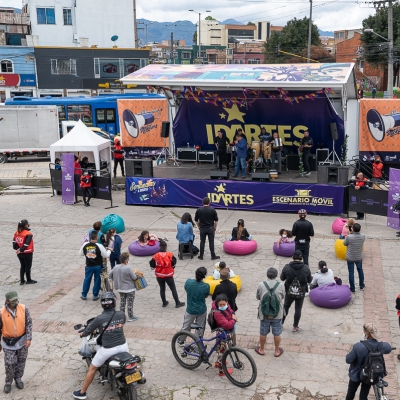 Bogotá recibió las primeras serenatas del 2021