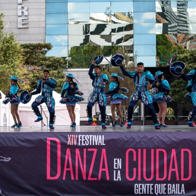 Festival Danza en la Ciudad Toma bailada Chapinero
