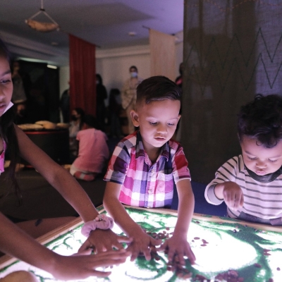 Fotografía niños jugando