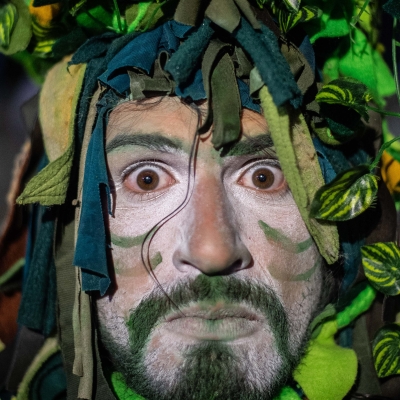 Teatro en jardín botánico