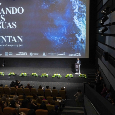 Presentación de la película Cuando las aguas se juntan