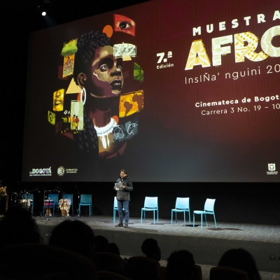 7.a muestras afro 2022, presentación de Mauricio Galeano.
