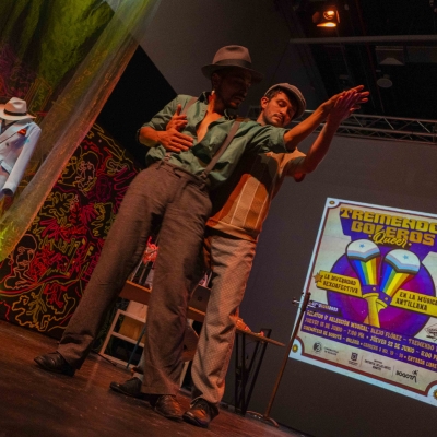 Performance durante la Toma Rosa 2023