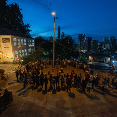 Cszona de la danza dia de las velitas