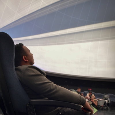 Planetario nocturno.